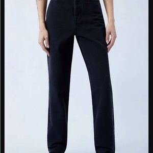 PacSun Black Straight Leg Jeans Classic Style